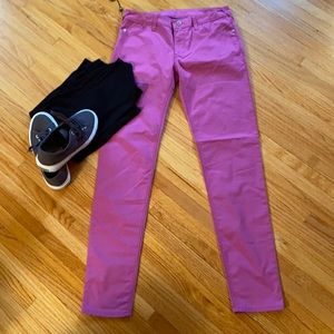 Emporio Armani bright Violet five pocket pants